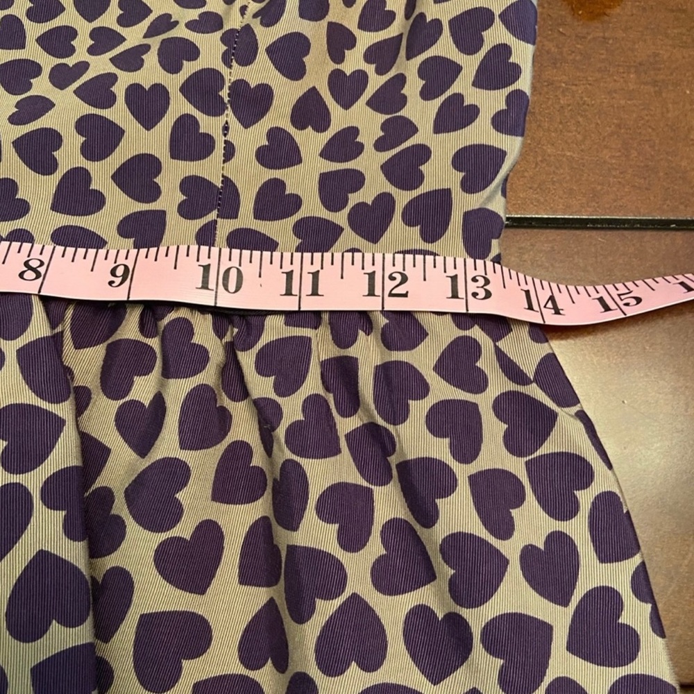 ASOS Peplum Style Heart Dress Size 6 - Picture 4 of 4